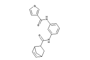 N-[3-(bicyclo[2.2.1]hept-2-ene-5-carbonylamino)phenyl]-3-furamide