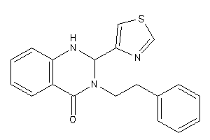 3-phenethyl-2-thiazol-4-yl-1,2-dihydroquinazolin-4-one