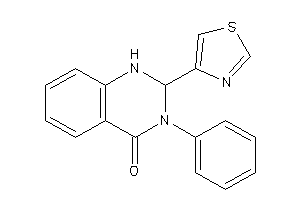 3-phenyl-2-thiazol-4-yl-1,2-dihydroquinazolin-4-one