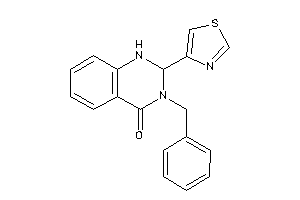 3-benzyl-2-thiazol-4-yl-1,2-dihydroquinazolin-4-one