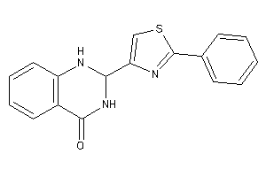 2-(2-phenylthiazol-4-yl)-2,3-dihydro-1H-quinazolin-4-one