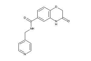 3-keto-N-(4-pyridylmethyl)-4H-1,4-benzoxazine-6-carboxamide