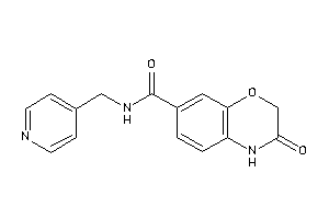 3-keto-N-(4-pyridylmethyl)-4H-1,4-benzoxazine-7-carboxamide