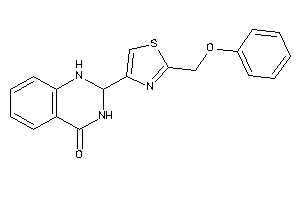 2-[2-(phenoxymethyl)thiazol-4-yl]-2,3-dihydro-1H-quinazolin-4-one