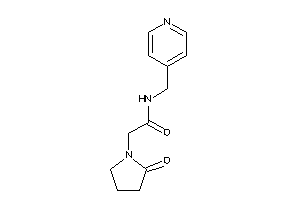 2-(2-ketopyrrolidino)-N-(4-pyridylmethyl)acetamide