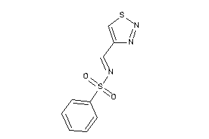 Image of N-(thiadiazol-4-ylmethylene)benzenesulfonamide