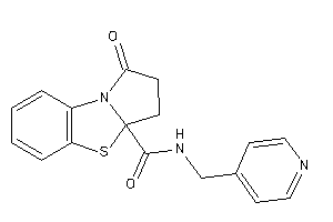 1-keto-N-(4-pyridylmethyl)-2,3-dihydropyrrolo[2,1-b][1,3]benzothiazole-3a-carboxamide