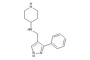 (3-phenyl-1H-pyrazol-4-yl)methyl-(4-piperidyl)amine