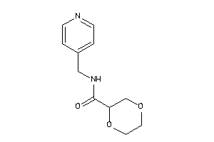 Image of N-(4-pyridylmethyl)-1,4-dioxane-2-carboxamide