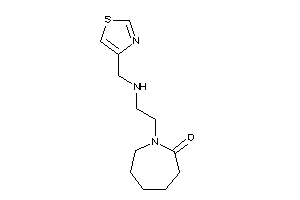 1-[2-(thiazol-4-ylmethylamino)ethyl]azepan-2-one