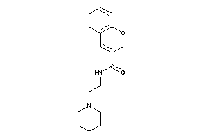 N-(2-piperidinoethyl)-2H-chromene-3-carboxamide