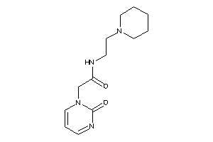 2-(2-ketopyrimidin-1-yl)-N-(2-piperidinoethyl)acetamide