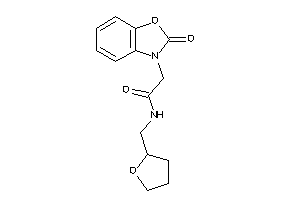 2-(2-keto-1,3-benzoxazol-3-yl)-N-(tetrahydrofurfuryl)acetamide