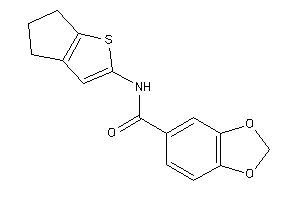 N-(5,6-dihydro-4H-cyclopenta[b]thiophen-2-yl)-piperonylamide