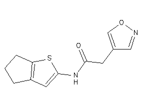 N-(5,6-dihydro-4H-cyclopenta[b]thiophen-2-yl)-2-isoxazol-4-yl-acetamide