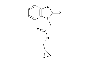 N-(cyclopropylmethyl)-2-(2-keto-1,3-benzoxazol-3-yl)acetamide