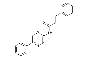 Image of 3-phenyl-N-(5-phenyl-6H-1,3,4-thiadiazin-2-yl)propionamide