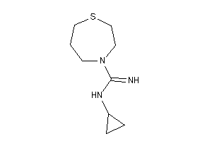 N-cyclopropyl-1,4-thiazepane-4-carboxamidine