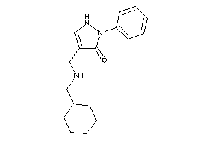 4-[(cyclohexylmethylamino)methyl]-2-phenyl-3-pyrazolin-3-one