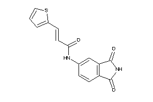 N-(1,3-diketoisoindolin-5-yl)-3-(2-thienyl)acrylamide