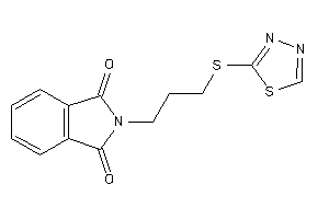 2-[3-(1,3,4-thiadiazol-2-ylthio)propyl]isoindoline-1,3-quinone