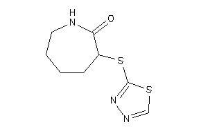 3-(1,3,4-thiadiazol-2-ylthio)azepan-2-one