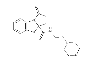 1-keto-N-(2-morpholinoethyl)-2,3-dihydropyrrolo[2,1-b][1,3]benzothiazole-3a-carboxamide