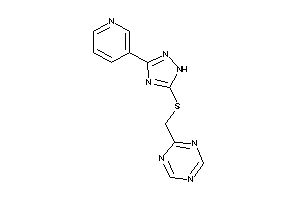 2-[[[3-(3-pyridyl)-1H-1,2,4-triazol-5-yl]thio]methyl]-s-triazine