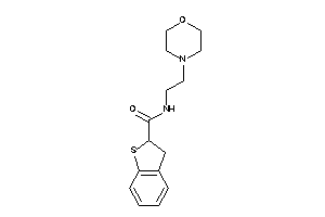 N-(2-morpholinoethyl)-2,3-dihydrobenzothiophene-2-carboxamide