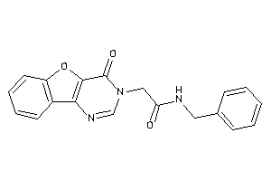 Image of N-benzyl-2-(4-ketobenzofuro[3,2-d]pyrimidin-3-yl)acetamide
