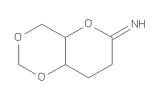 Image of 4a,7,8,8a-tetrahydro-4H-pyrano[3,2-d][1,3]dioxin-6-ylideneamine