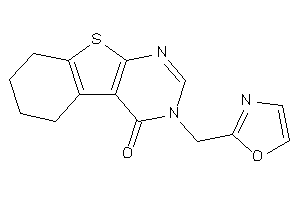 3-(oxazol-2-ylmethyl)-5,6,7,8-tetrahydrobenzothiopheno[2,3-d]pyrimidin-4-one