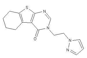 3-(2-pyrazol-1-ylethyl)-5,6,7,8-tetrahydrobenzothiopheno[2,3-d]pyrimidin-4-one