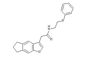 2-(6,7-dihydro-5H-cyclopenta[f]benzofuran-3-yl)-N-(2-phenoxyethyl)acetamide