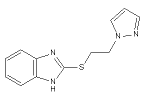 2-(2-pyrazol-1-ylethylthio)-1H-benzimidazole