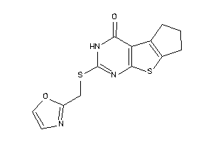 (oxazol-2-ylmethylthio)BLAHone