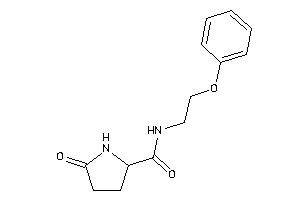 5-keto-N-(2-phenoxyethyl)pyrrolidine-2-carboxamide