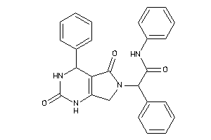 Image of 2-(2,5-diketo-4-phenyl-1,3,4,7-tetrahydropyrrolo[3,4-d]pyrimidin-6-yl)-N,2-diphenyl-acetamide