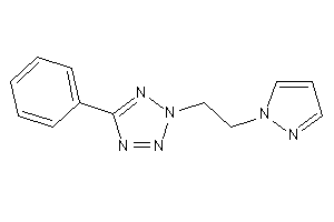 5-phenyl-2-(2-pyrazol-1-ylethyl)tetrazole