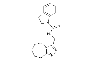 N-(6,7,8,9-tetrahydro-5H-[1,2,4]triazolo[4,3-a]azepin-3-ylmethyl)indoline-1-carboxamide