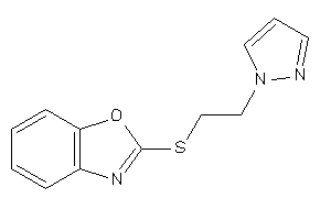 2-(2-pyrazol-1-ylethylthio)-1,3-benzoxazole