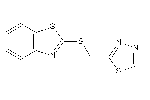 2-(1,3,4-thiadiazol-2-ylmethylthio)-1,3-benzothiazole