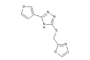 2-[[[5-(3-furyl)-4H-1,2,4-triazol-3-yl]thio]methyl]oxazole