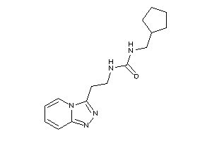 1-(cyclopentylmethyl)-3-[2-([1,2,4]triazolo[4,3-a]pyridin-3-yl)ethyl]urea