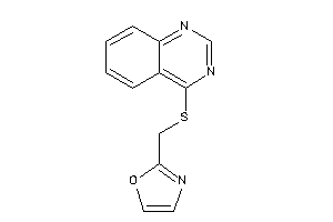 2-[(quinazolin-4-ylthio)methyl]oxazole