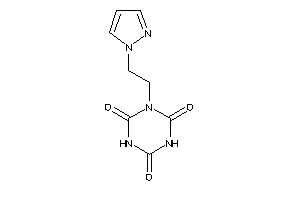 Image of 1-(2-pyrazol-1-ylethyl)isocyanuric Acid