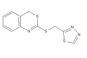 2-(1,3,4-thiadiazol-2-ylmethylthio)-4H-3,1-benzothiazine