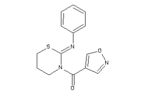 Image of Isoxazol-4-yl-(2-phenylimino-1,3-thiazinan-3-yl)methanone