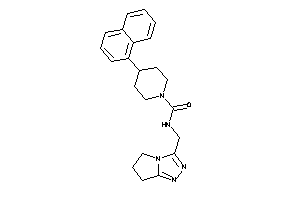 N-(6,7-dihydro-5H-pyrrolo[2,1-c][1,2,4]triazol-3-ylmethyl)-4-(1-naphthyl)piperidine-1-carboxamide