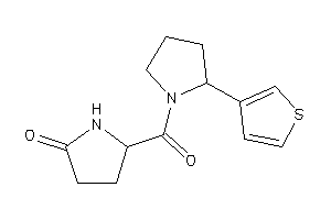 5-[2-(3-thienyl)pyrrolidine-1-carbonyl]-2-pyrrolidone